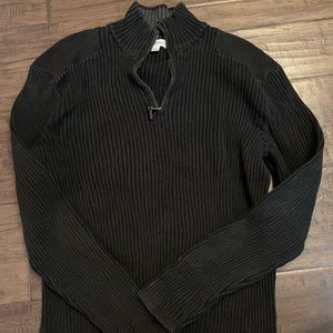Calvin Klein-L men’s 1/4 zip heavy sweater